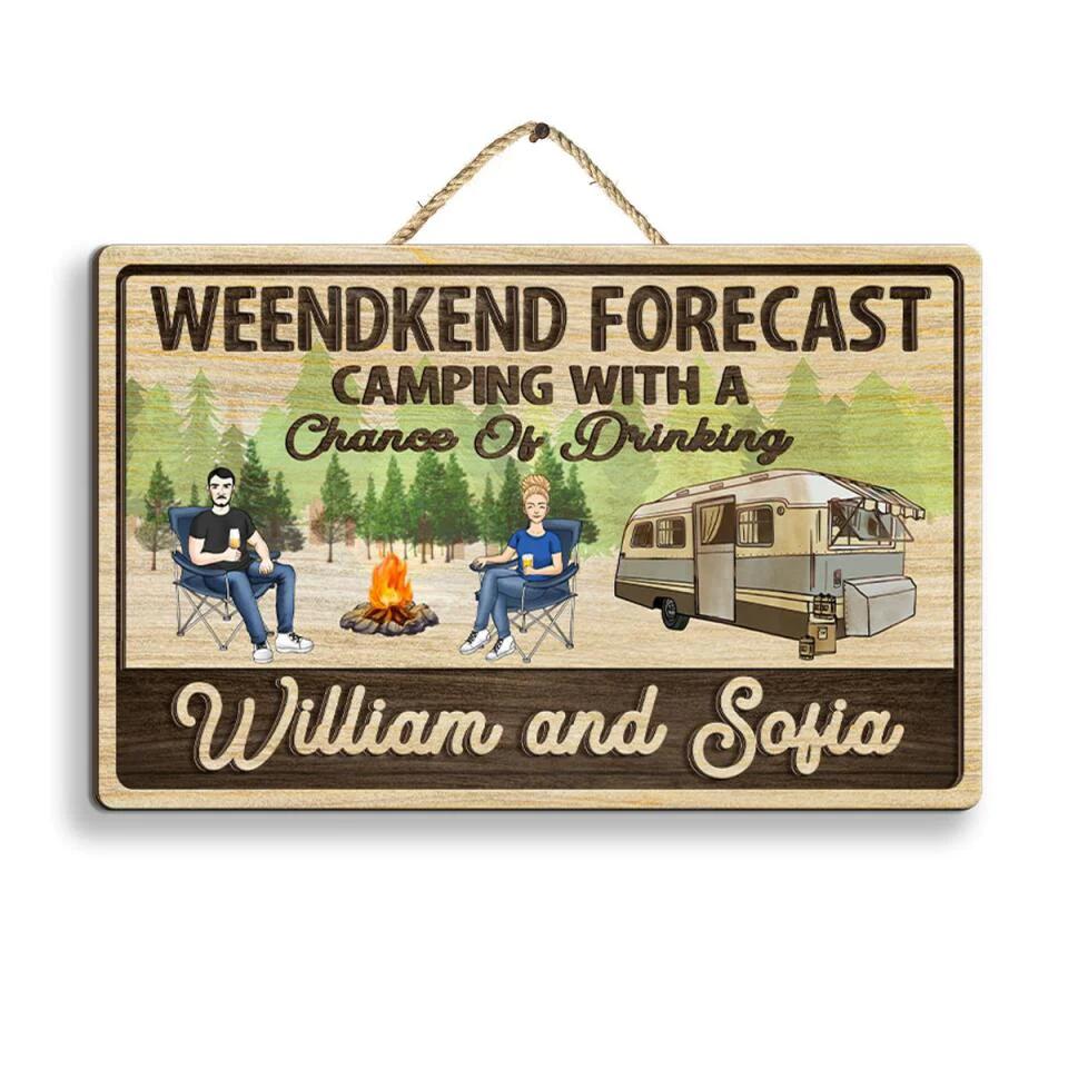 Weekend Forecast Alcohol Low Standards Personalized Camping